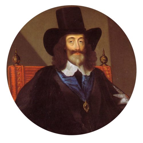 Painted portrait of Charles I