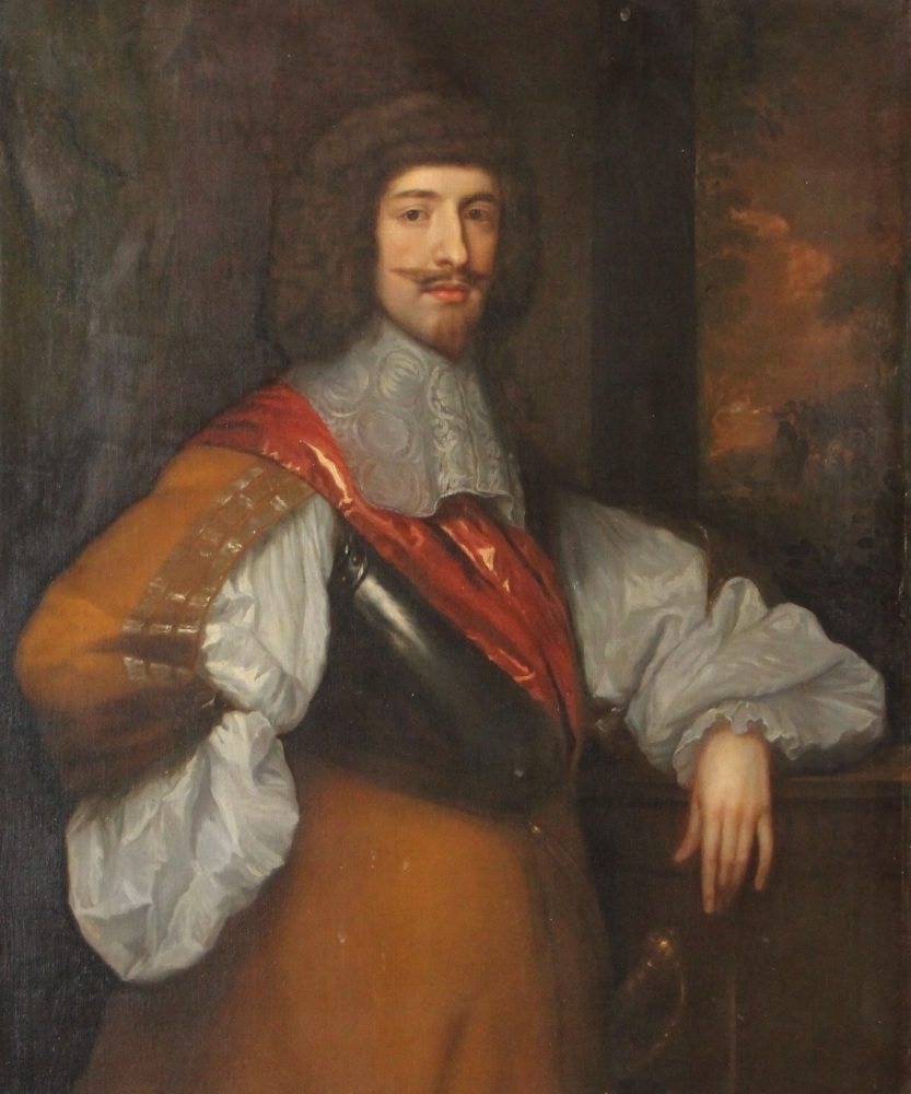 Painted portrait of John Ashburnham